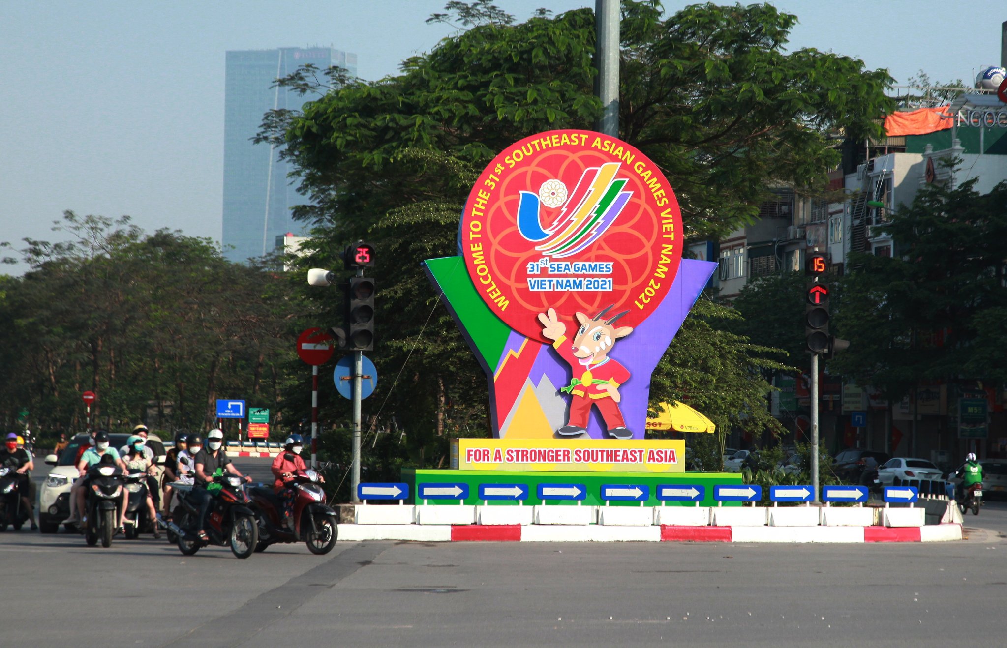 Pa nô giới thiệu về SEA Games 31 tại Việt Nam